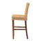Baxton Studio Racquel Modern Bohemian Natural Rattan and Mahogany Wood Bar Stool 217-12735-ZORO - alternate 10